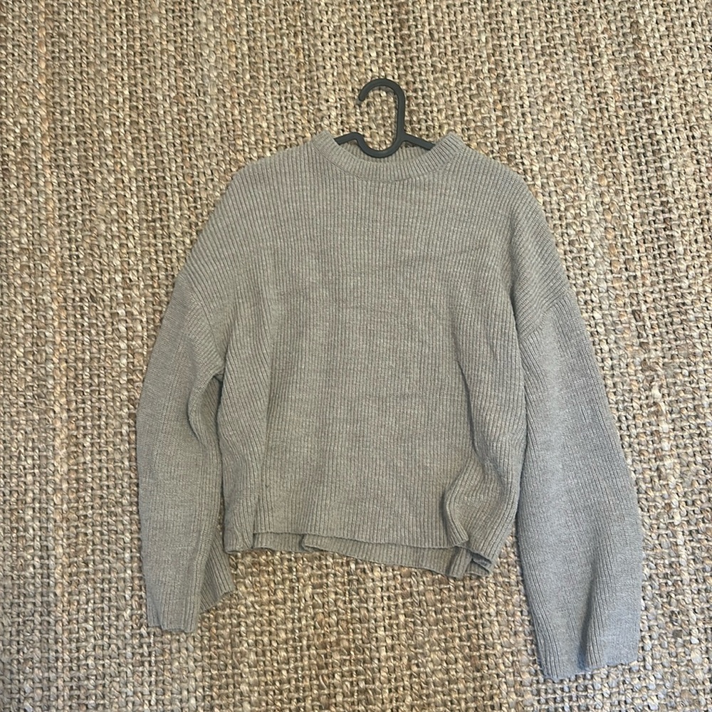 Beige sweater used 3 times
